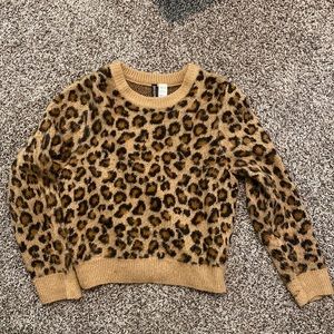 Leopard Print Sweater